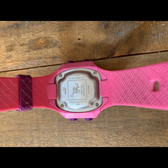 Puma pink digital sports watch - Picture 6 of 8